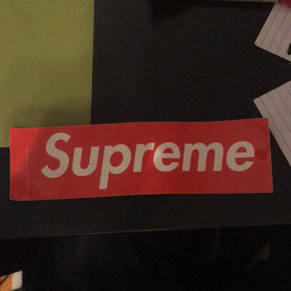 Supreme sticker